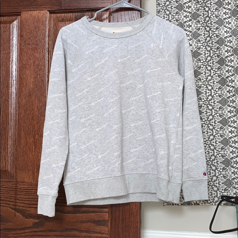 Grey champion shirt/sweater